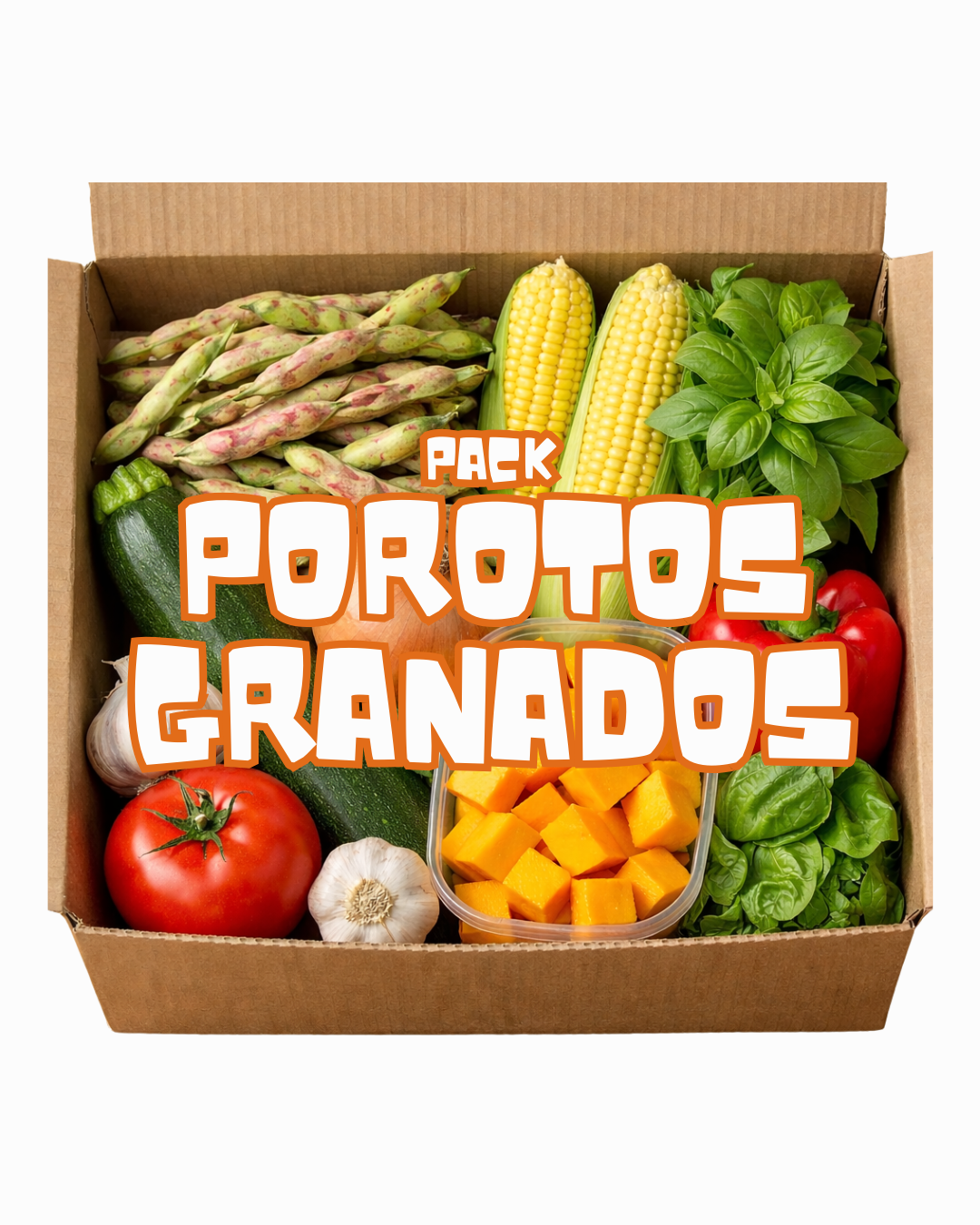 Pack Porotos Granados, 6 personas