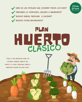 Plan Huerto Clásico, 4 a 5 personas